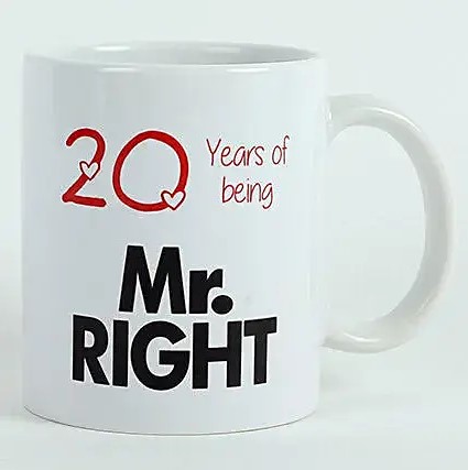 Mr Right Personalized  Mug